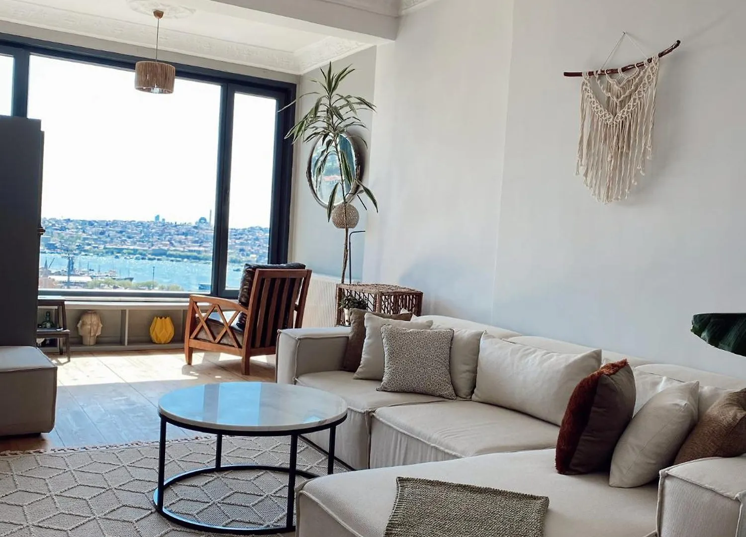 Fantastic Golden Horn View In Beyoglu, Cozy Design Apartman Isztambul