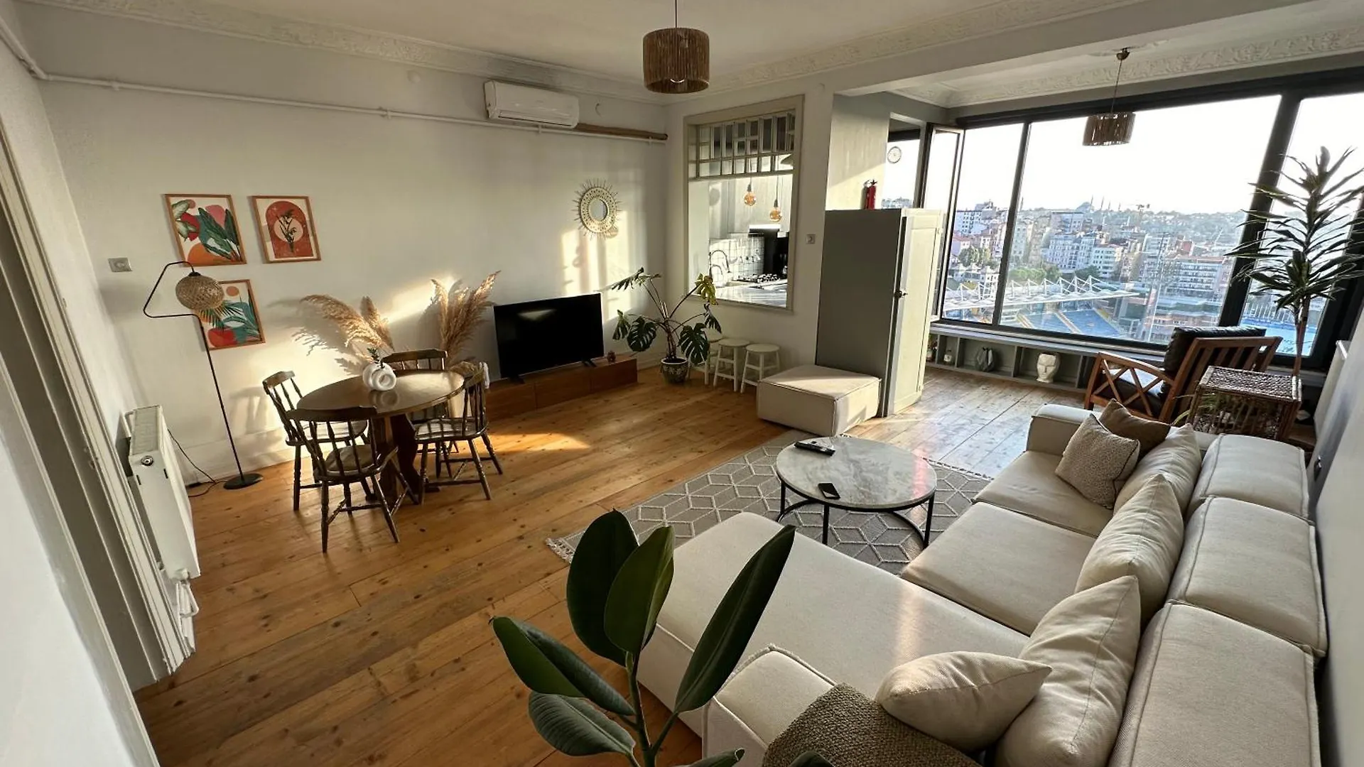 Fantastic Golden Horn View In Beyoglu, Cozy Design Apartman Isztambul Törökország